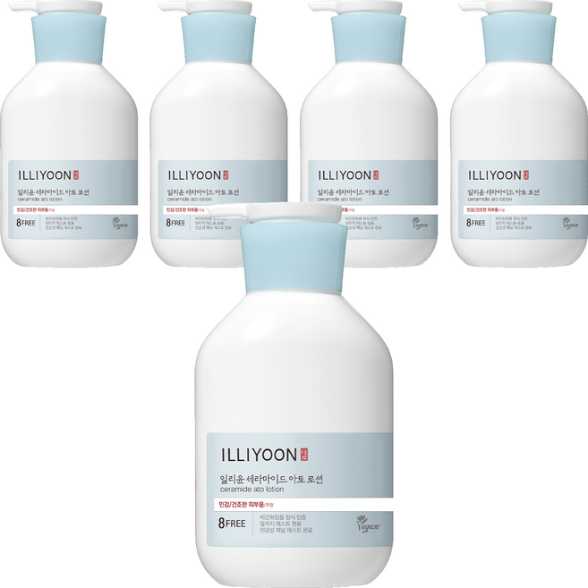 일리윤 세라마이드 아토로션 무향, 528ml, 5개