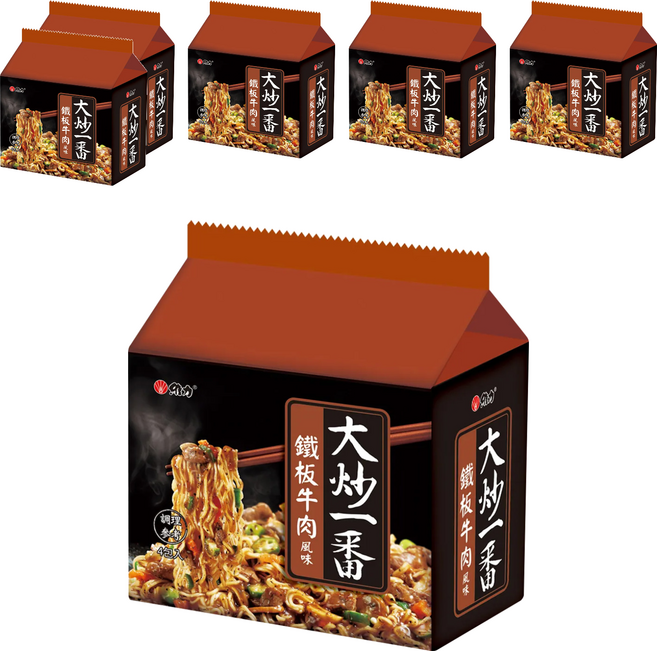 維力 大炒一番 鐵板牛肉 85g, 24包