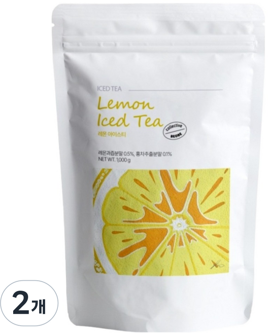 BEOBE 檸檬冰茶, 1kg, 1入, 2個