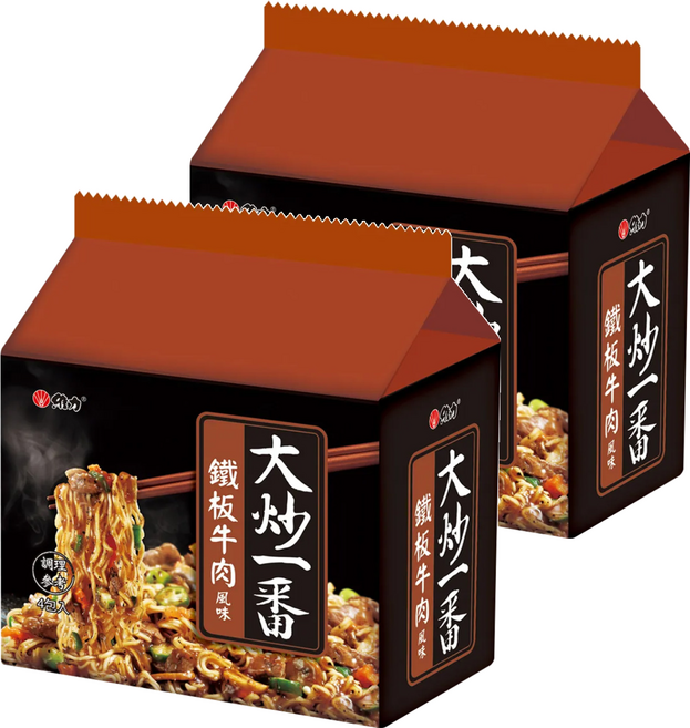 維力 大炒一番 鐵板牛肉 85g, 8包