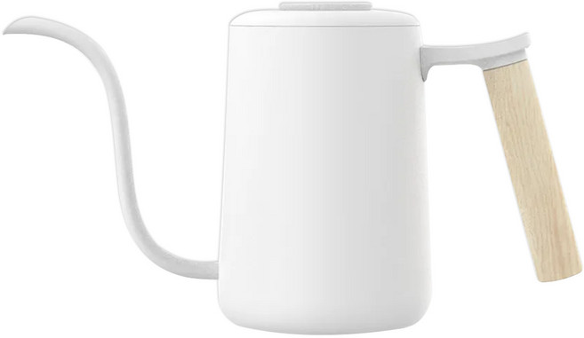 TIMEMORE 泰摩 魚Youth 手沖壺 白色, 手沖咖啡壺, 700ml, 1個