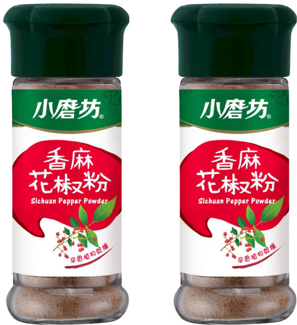 小磨坊 香麻花椒粉, 21g, 2瓶