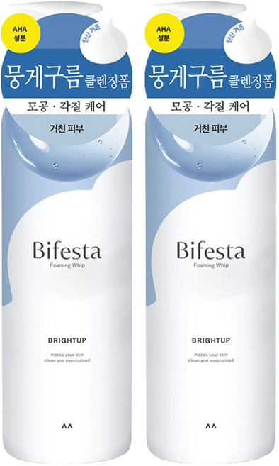 비페스타 클렌징 무스폼 브라이트닝, 200g, 2개