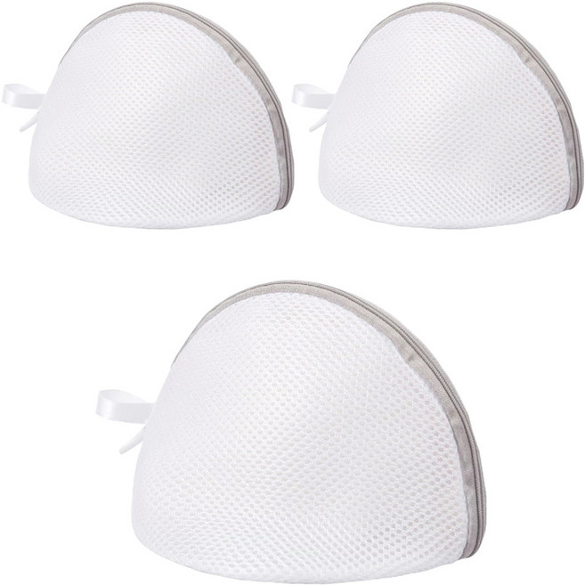 OLoBabee 貝殼內衣袋, 3個, 白色