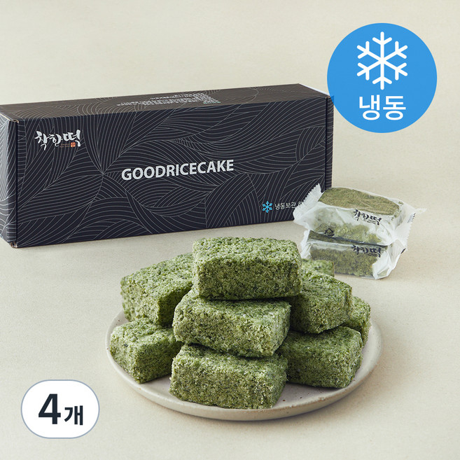 착한떡 제주해풍 쑥설기 (냉동), 45g, 4개, 10개입