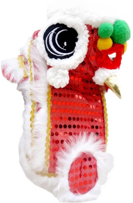 SassyDog 寵物變裝外套, 舞獅, 1件