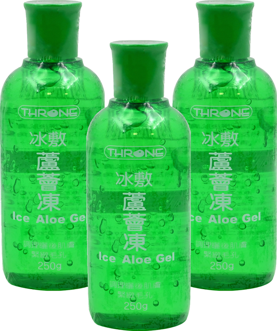 THRONE 斯儂恩 冰敷蘆薈凍, 250g, 3瓶