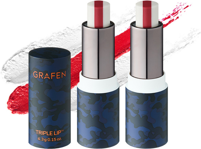 그라펜 트리플 핸섬 남성 립밤 4.3g, 핸섬립, 2개