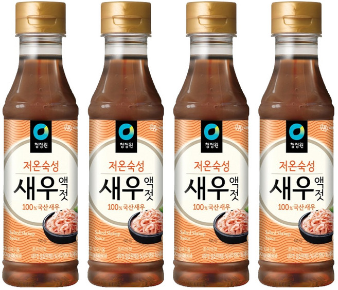 清淨園 韓式蝦醬, 500g, 4個