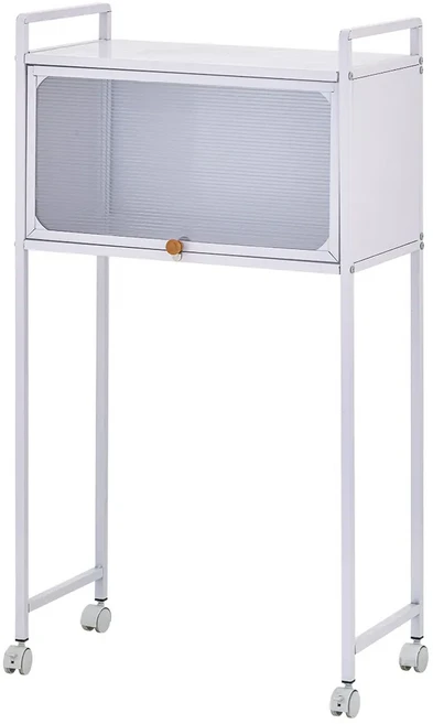 ikloo 宜酷屋 移動式掃地機器人置物架 55.5W x 28D x 104Hcm, 單一商品, 1個