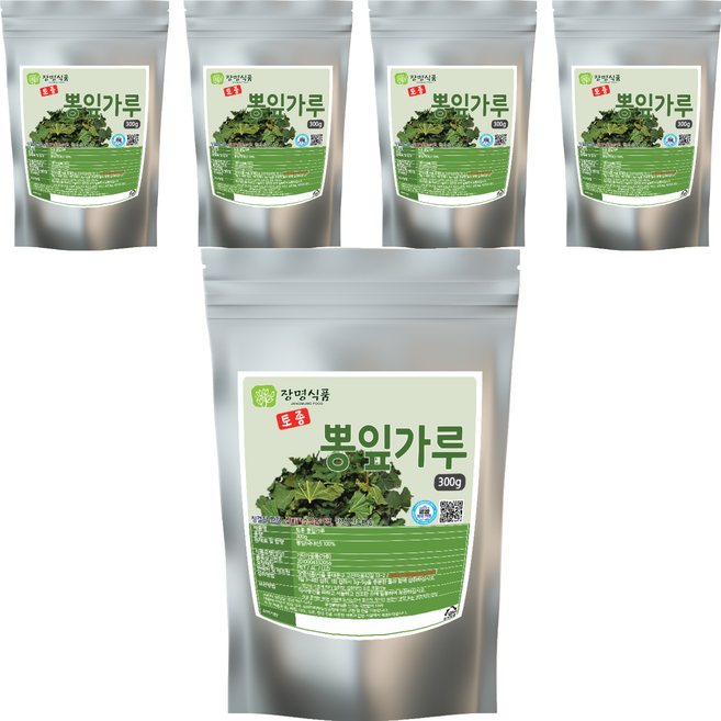 장명식품 뽕잎가루, 300g, 5개