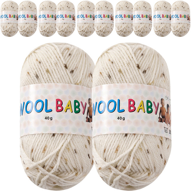 울베이비 뜨개실, 31373 아몬드봉봉, 12개