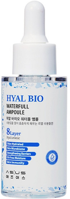 AS US 玻尿酸生物水潤安瓶, 1個, 30ml