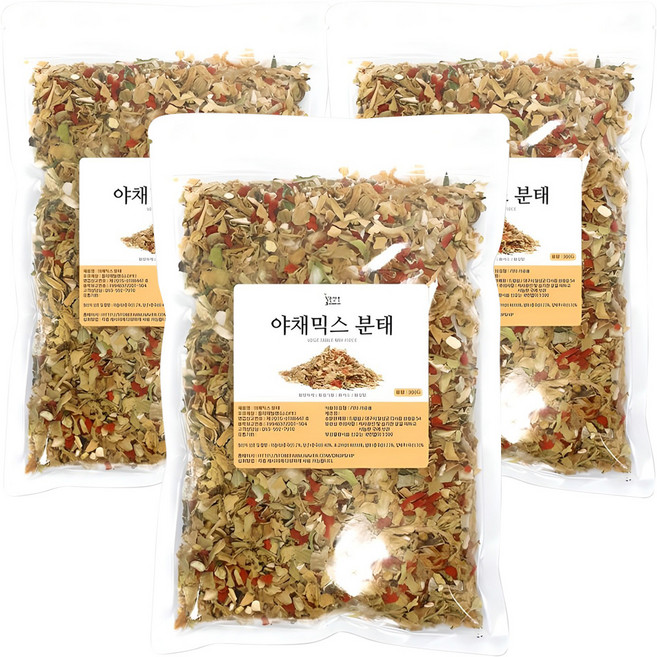 야채믹스 분태, 300g, 3개