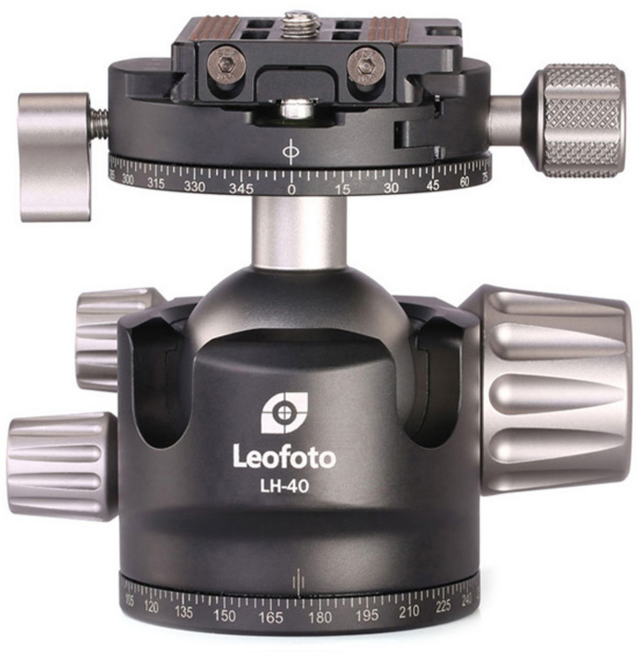 레오포토 볼헤드 파노라마 패닝 클램프, 1개, LH-40R+NP-60 (블랙+실버)