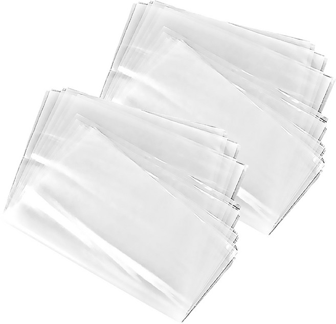 PE塑膠袋 2.2kg, 13 x 20cm (5"x8") x 0.08, 1入, 2包