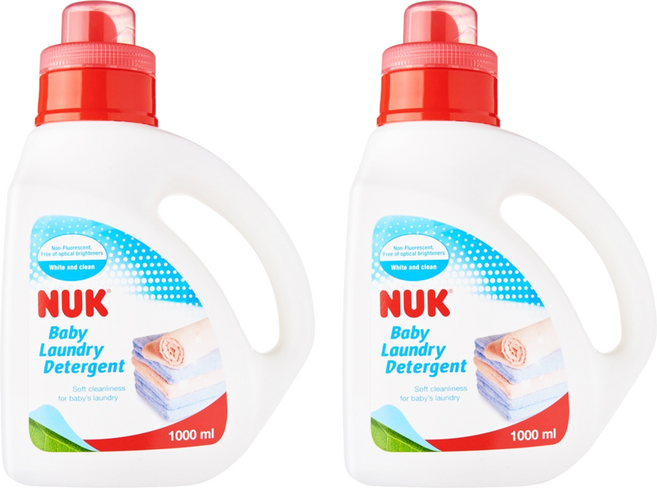 NUK 嬰兒洗衣精, 1L, 2瓶