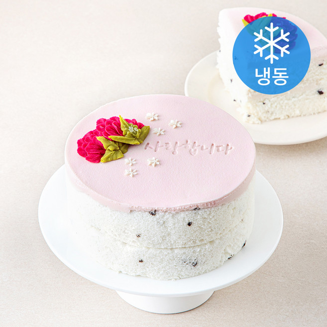 앙금플라워 카네이션 쌀케이크, 590g, 1개, 1개입