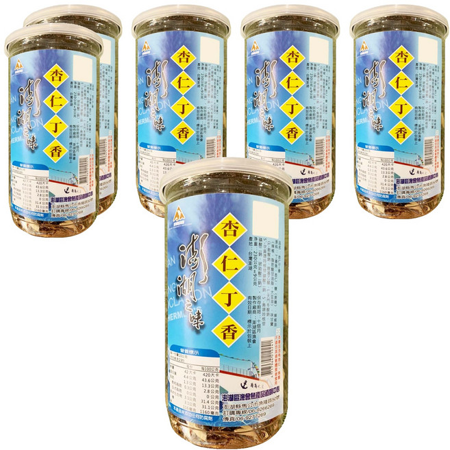 澎湖區漁會 澎湖之味 杏仁小魚, 230g, 6瓶