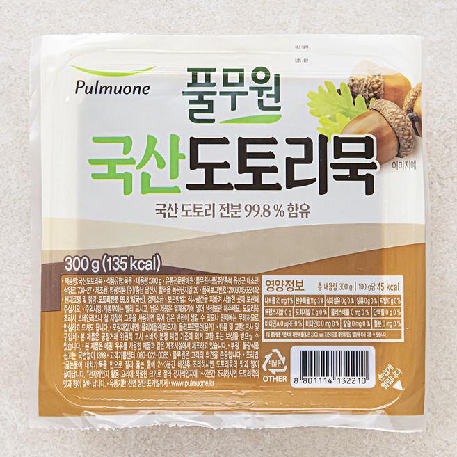 풀무원 국산 도토리묵, 300g, 1개입, 1개