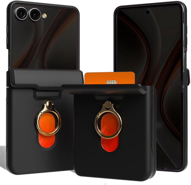 엑씨 가디언 카드수납 링 자동 폴딩 힌지보호 휴대폰 케이스