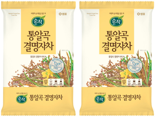 Sunjak 純作 整顆決明子茶, 1kg, 1包, 2包