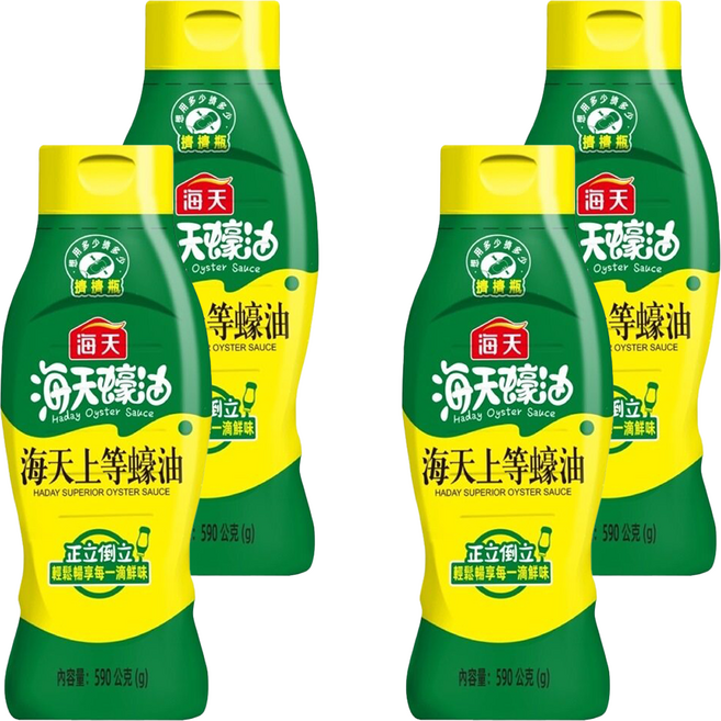 Haday 海天 上等蠔油, 590g, 4瓶