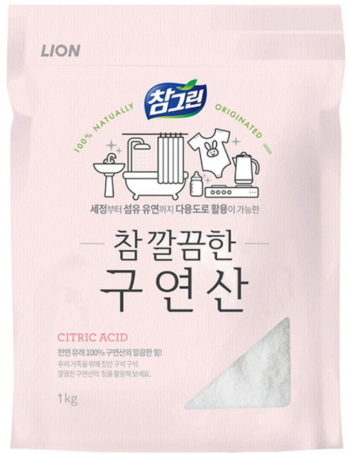 Chamgreen 檸檬酸粉, 1kg, 1包