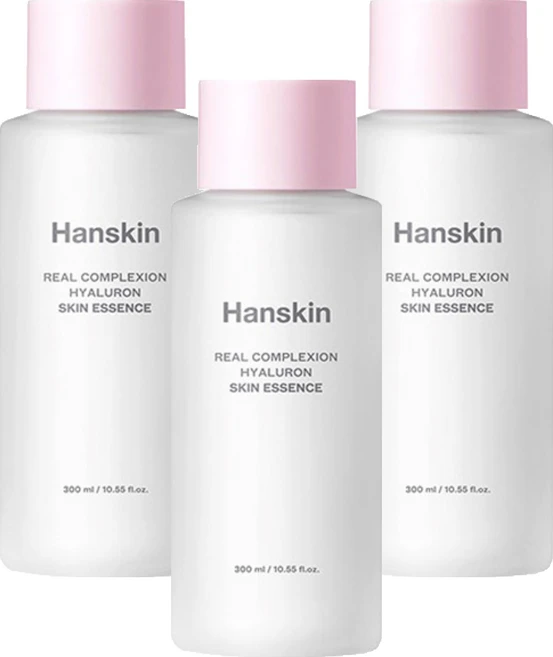 한스킨 리얼 컴플렉션 히알루론 스킨 에센스, 300ml, 3개 - 쿠팡
