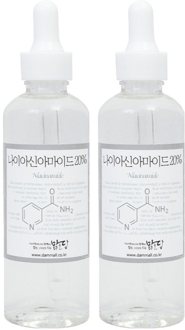 Malgeuldam 菸鹼醯胺 20% 濃縮安瓶, 2個, 100ml