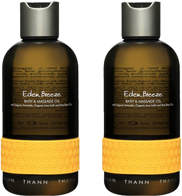 THANN 에덴브리즈 배스 & 마사지 오일, 295ml, 2개