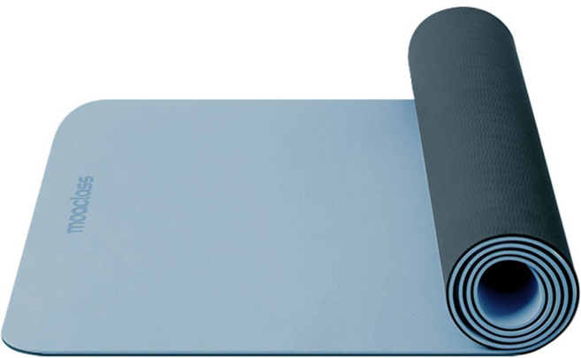 모아클래스 TPE 요가매트, 블루, 1개