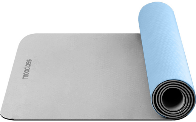 모아클래스 TPE 요가 매트, 그레이, 1개