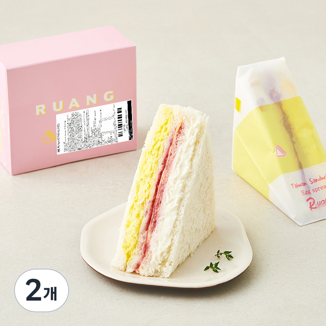 루앙 에그감자 샌드위치 2개입, 260g, 2개