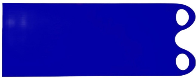 디미스 접이식 눈썰매 블루, 1개