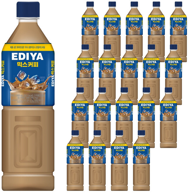 이디야 믹스커피, 1L, 20개