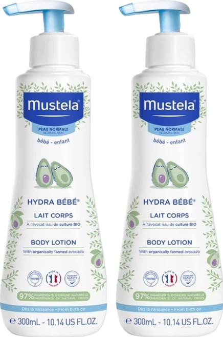 mustela 慕之恬廊 慕之幼 爽身潤膚乳, 300ml, 2瓶