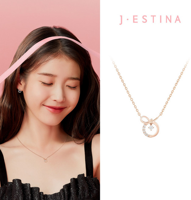 제이에스티나 여성용 LALA J 목걸이 + 쇼핑백