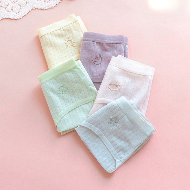 주니데이 마카롱 학생 팬티 5종 세트