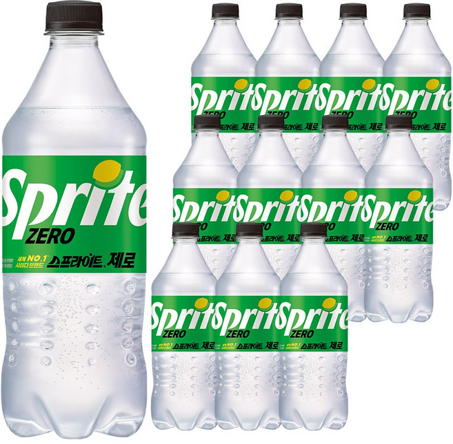 스프라이트 제로, 1L, 12개