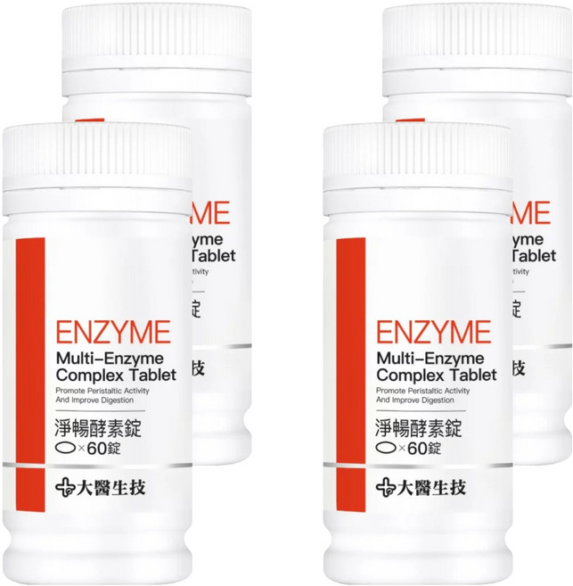 大醫生技 淨暢酵素錠 247.5mg, 60顆, 4罐