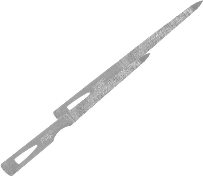 Misung Metal 不鏽鋼指甲銼刀 5吋, 2個, 不鏽鋼色