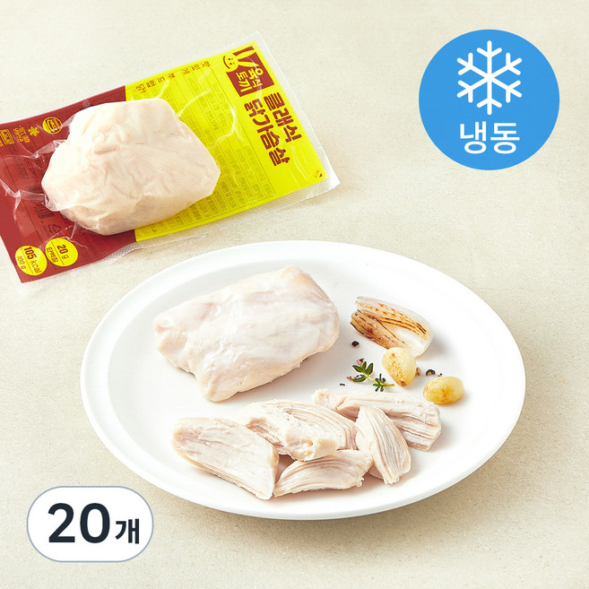 육식토끼 클래식 닭가슴살 (냉동), 100g, 20개, 1개입