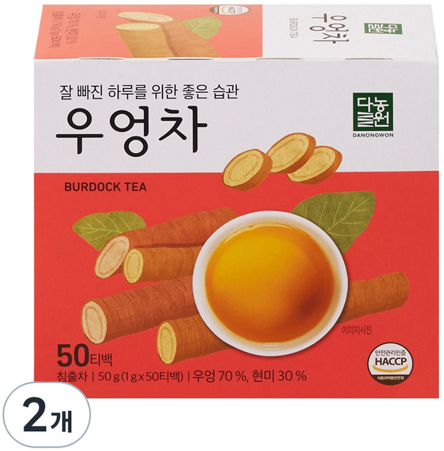 다농원 우엉차, 1g, 50개입, 2개