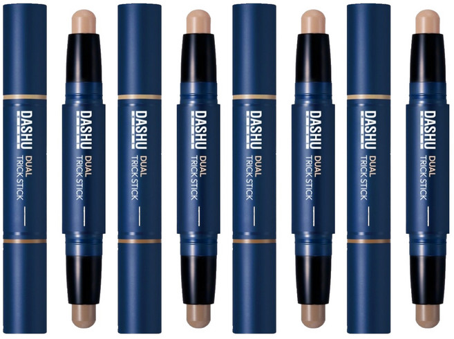 다슈 맨즈 듀얼 트릭 스틱 3.4g, 라이트, 4개