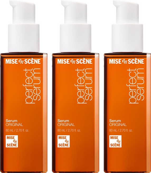 미쟝센 퍼펙트 오리지널 헤어 세럼, 80ml, 3개