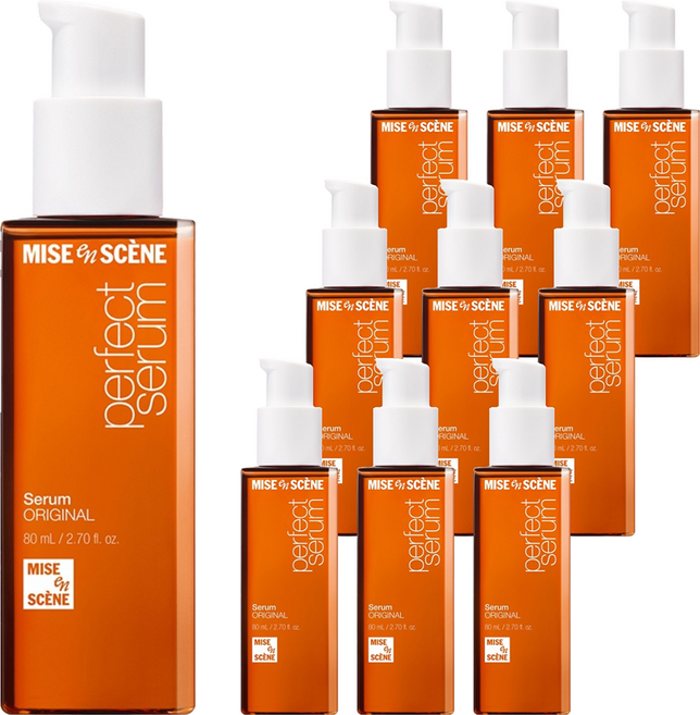 미쟝센 퍼펙트 오리지널 7X 헤어 세럼, 80ml, 10개