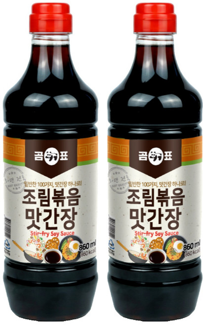 Gompyo 조림볶음 맛간장, 2개, 860ml
