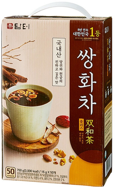 Damtuh 丹特 雙和茶 Plus, 15g, 50入, 1個