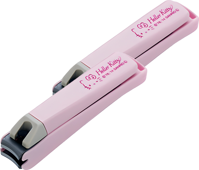 카이 헬로키티 손톱깎이 소, 혼합색상, 2개